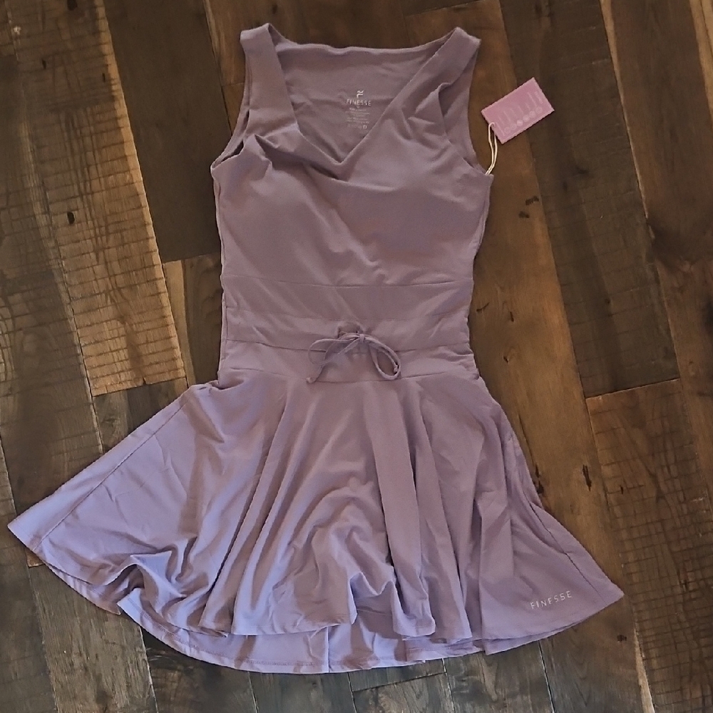 Purple Athletic Tennis Dress
